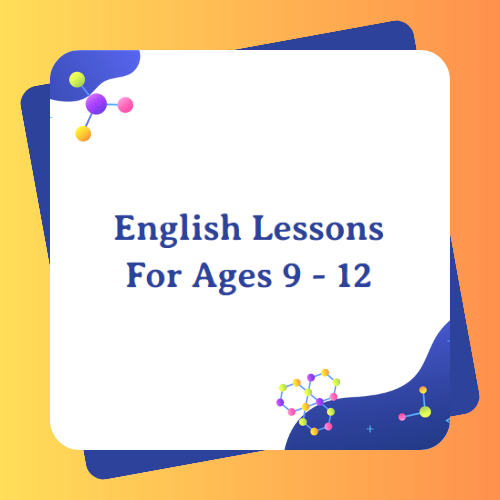 ENGLISH SMART SPEAKERS FOR AGES 9-12