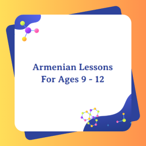 ARMENIAN SMART SPEAKERS FOR AGES 9-12